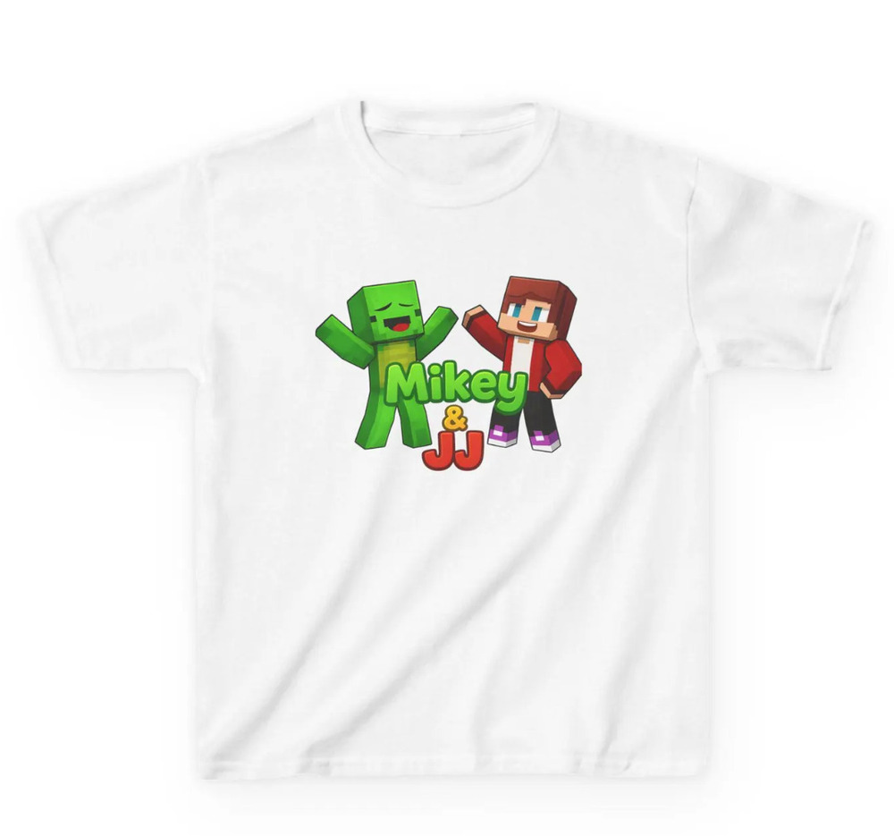 Mikey & JJ Tee White